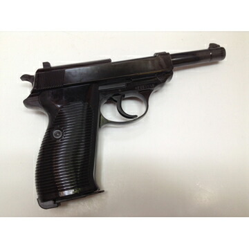 楽天市場】マルゼン ワルサー P38 (ac40.s) ブラックメタル（ガス