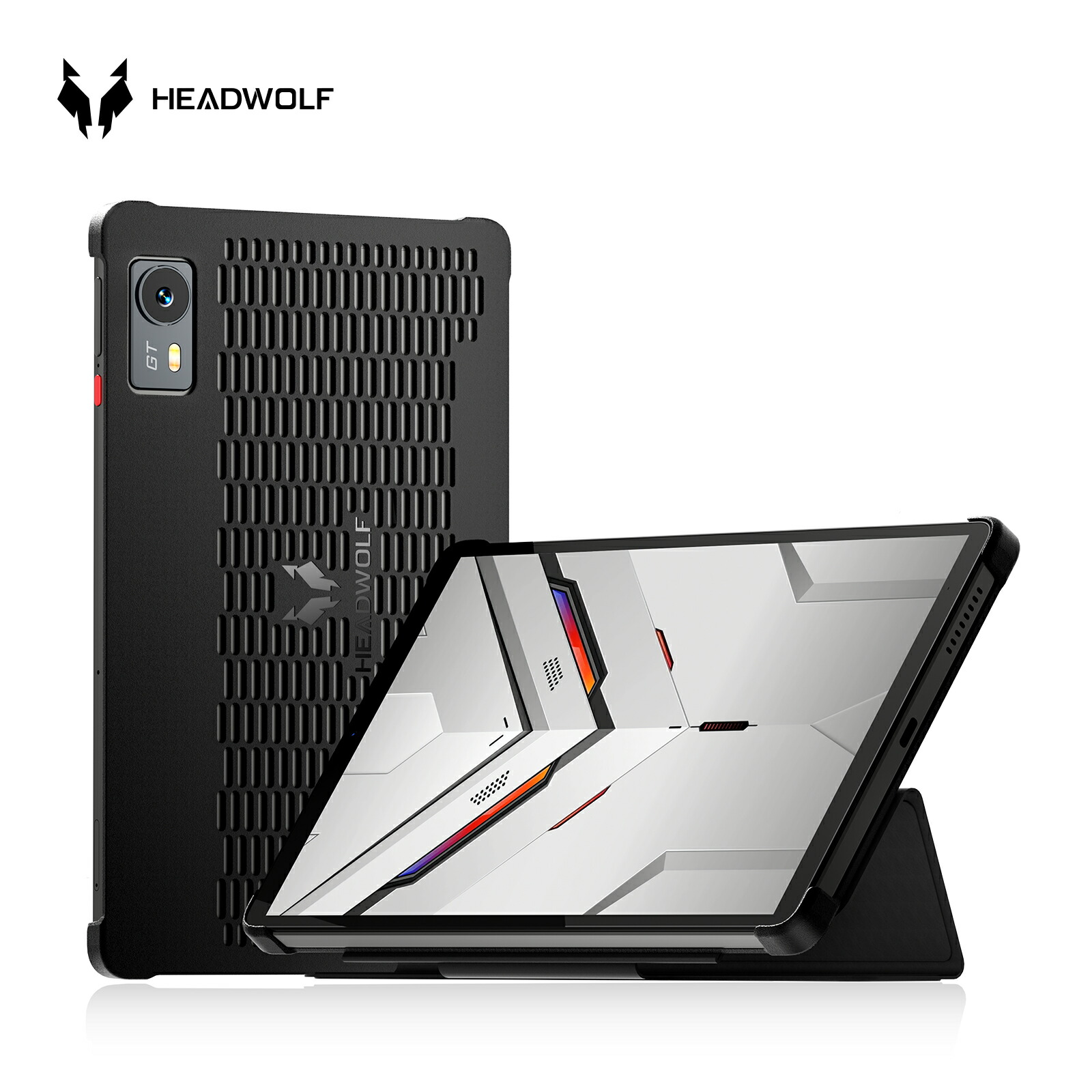 楽天市場】Headwolf タブレットケース Titan1に適用 専用ケース 手帳型