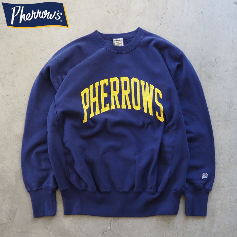 楽天市場】PHERROW'S フェローズ トレーナー スウェット ロゴ プリント