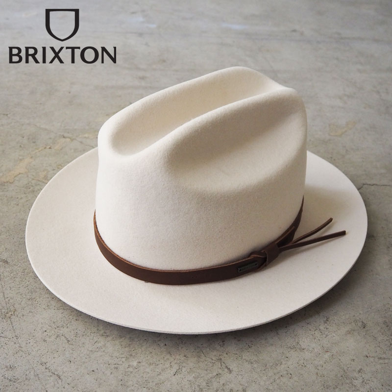 楽天市場】BRIXTON ブリクストン ハット 帽子 HITCH RANCH FEDORA
