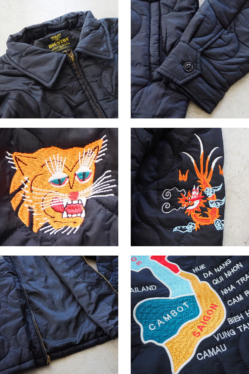 楽天市場】HOUSTON ヒューストン ベトジャン キルティング ベトナム