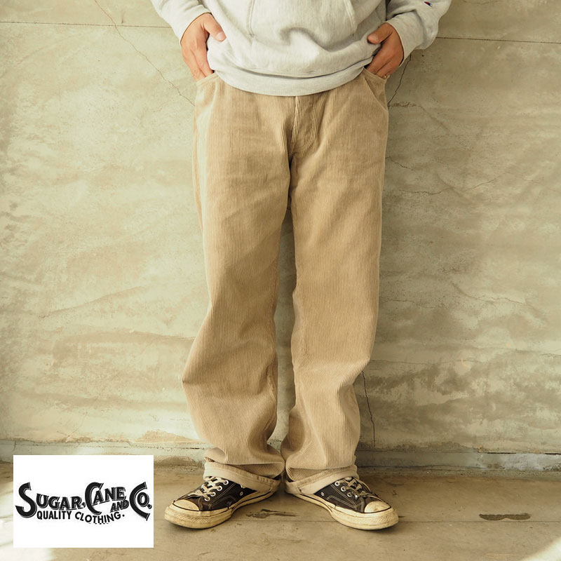 楽天市場】SUGAR CANE シュガーケーン コーデュロイ パンツ 9W