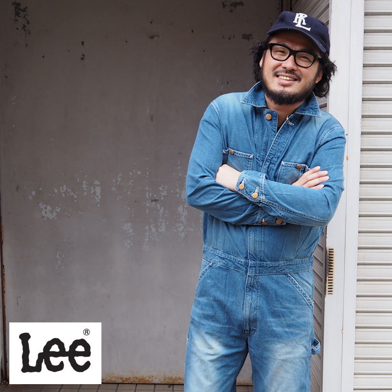 Lee デニム オールインワン つなぎ LM4213 サイズS表記 LEE(リー