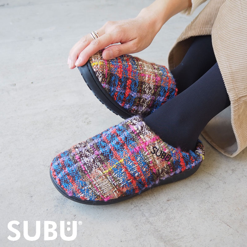楽天市場】SUBU スブ サンダル レディース ツイード CONCEPT Aurora