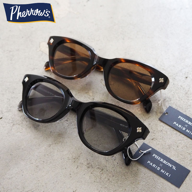 楽天市場】PHERROW'S × PARIS MIKI フェローズ パリミキ サングラス
