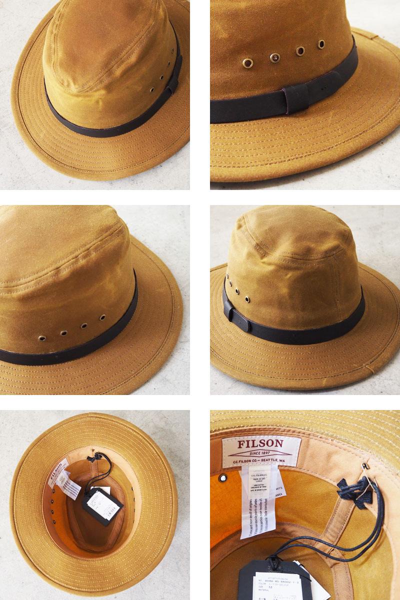楽天市場】FILSON フィルソン ハット ティンクロス パッカーハット TIN