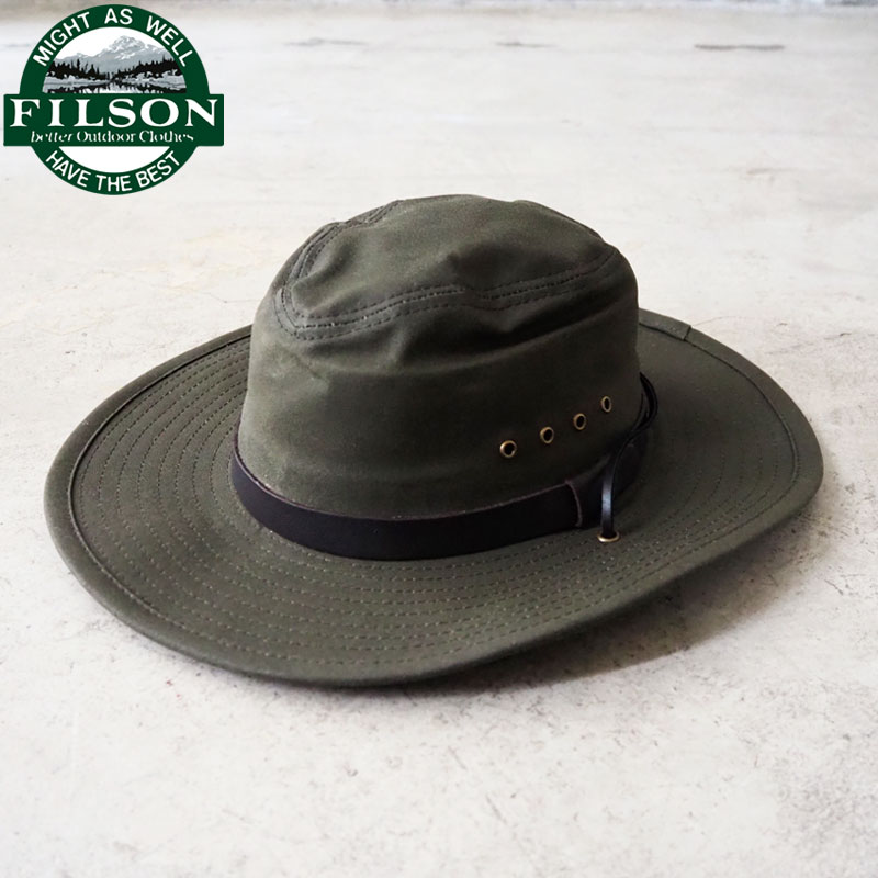 楽天市場】FILSON フィルソン ハット ティンクロス ブッシュハット TIN