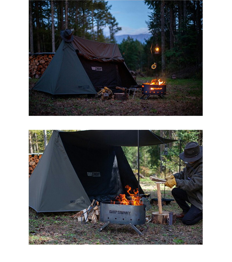 楽天市場】GRIP SWANY グリップスワニー 焚き火 GS FIRE PIT GSA-69