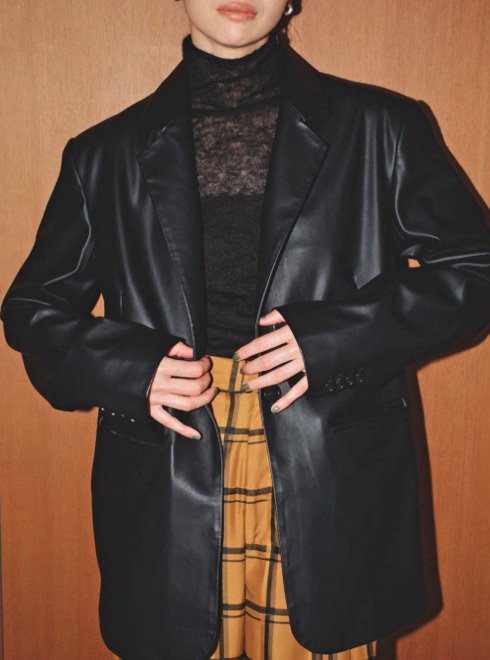 楽天市場】【予約】TODAYFUL トゥデイフル Ecoleather Tailored Jacket