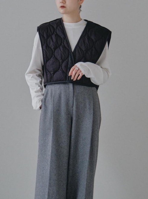 楽天市場】【予約】TODAYFUL トゥデイフル Quilting Short Vest