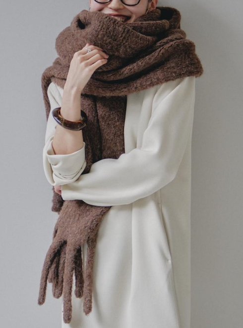 楽天市場】【即日出荷】TODAYFUL トゥデイフル Brashed Volume Stole