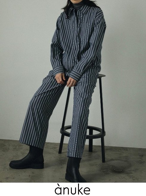 楽天市場】【予約】anuke アンヌーク Stripe Combinaison 24秋冬予約
