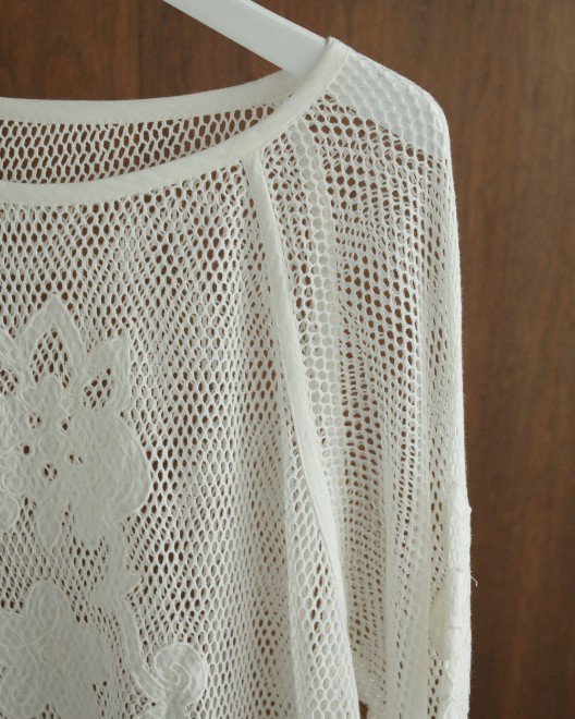 楽天市場】【予約】anuke アンヌーク Embroidery Mesh Tops 24秋冬予約