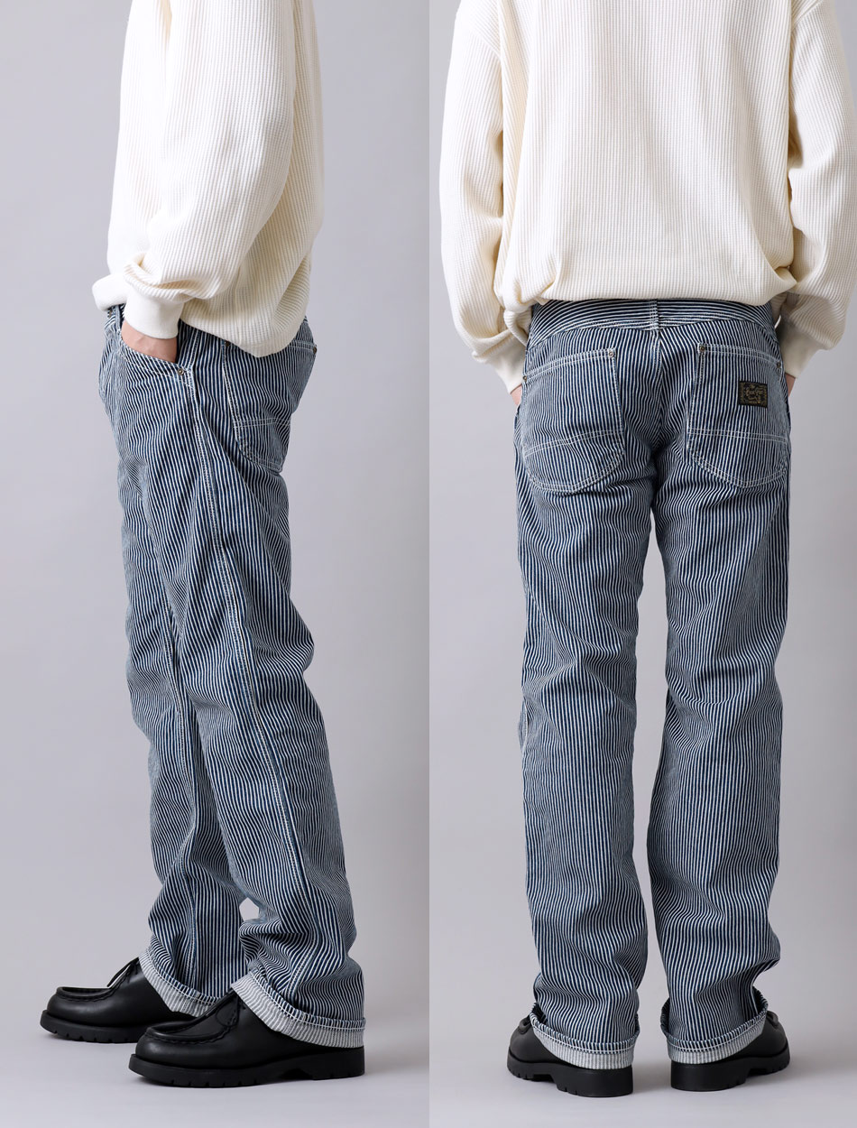 楽天市場】ヒッコリーパンツ メンズ ワークパンツ ダックパンツ ダック