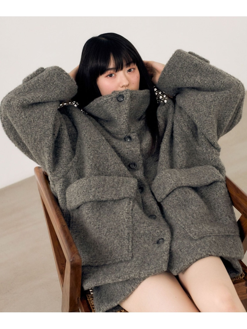 楽天市場】【SALE／19%OFF】ボアシャギーミドルジャケット Heather