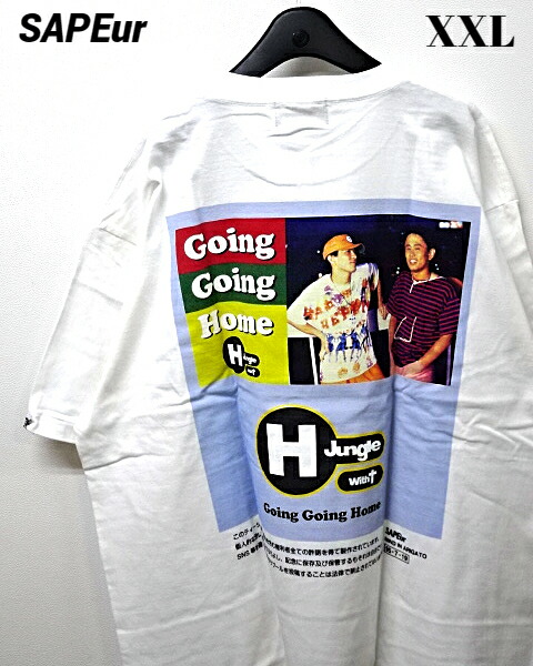 楽天市場】XXL【SAPEur × MASATOSHI HAMADA G.G.H S/S TEE WHITE