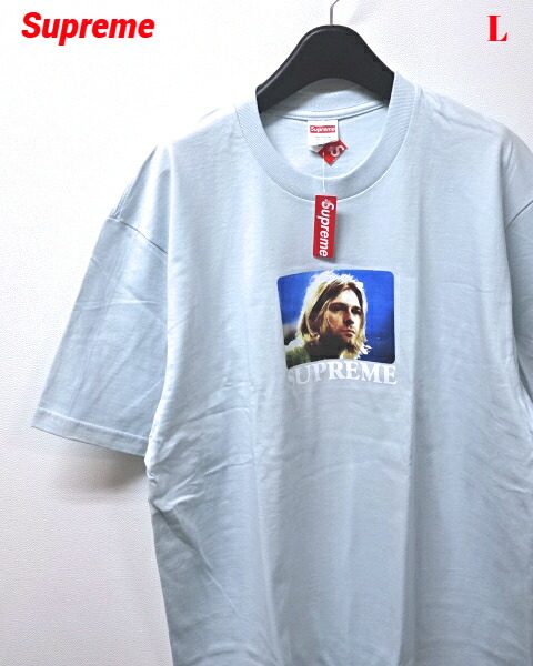 楽天市場】L【Supreme Kurt Cobain Tee Pale Blue シュプリーム カート