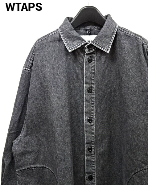 楽天市場】【WTAPS 241WVDT-SHM04 WCPO 02 / LS / COTTON. DENIM 12oz