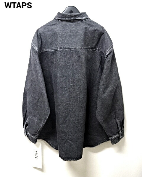 楽天市場】【WTAPS 241WVDT-SHM04 WCPO 02 / LS / COTTON. DENIM 12oz