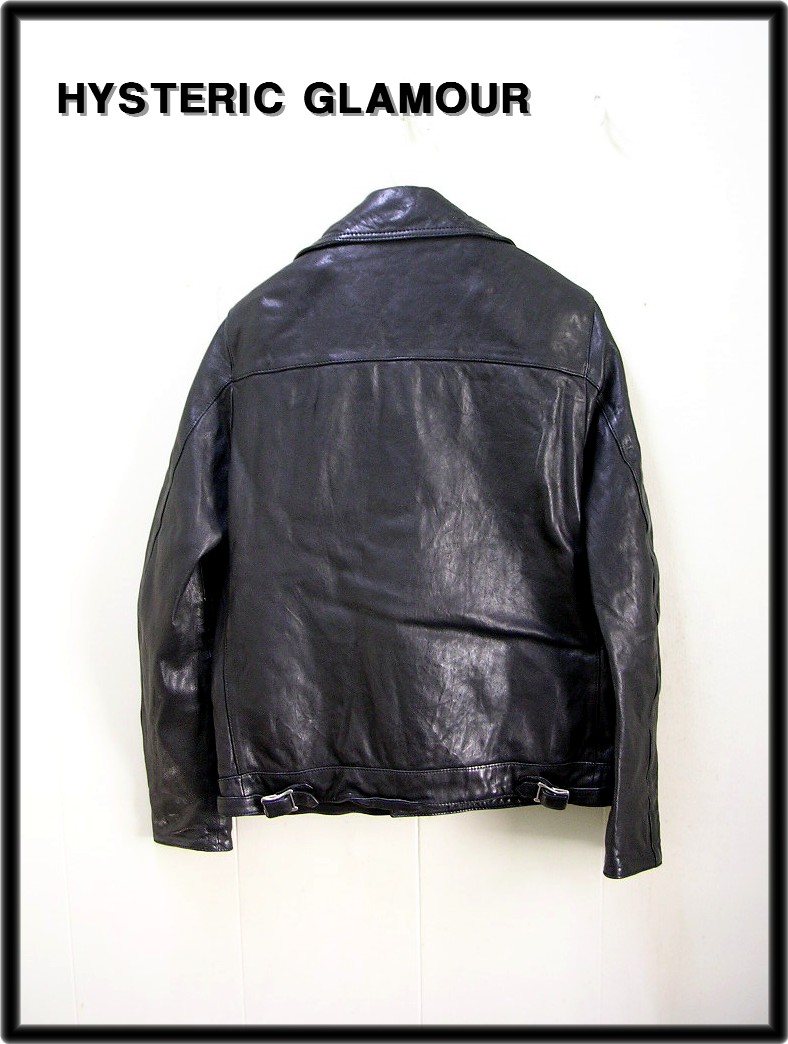 楽天市場】S【HYSTERIC GLAMOUR ヒステリックグラマー ラムレザー