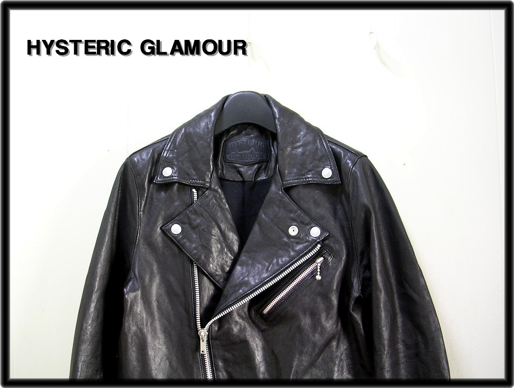 楽天市場】S【HYSTERIC GLAMOUR ヒステリックグラマー ラムレザー