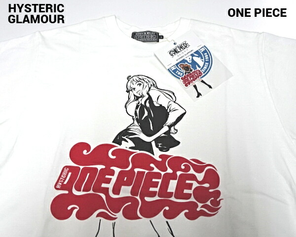 楽天市場】【HYSTERIC GLAMOUR x ONE PIECE Nami T-Shirt 02253CT12400