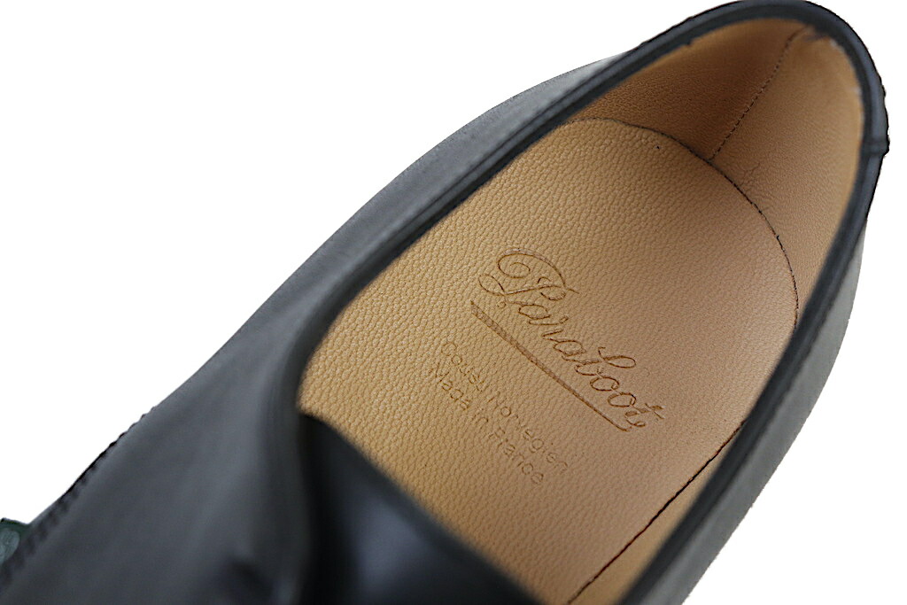 楽天市場】PARABOOT パラブーツ 703812 ARLES BLACK アルル ブラック