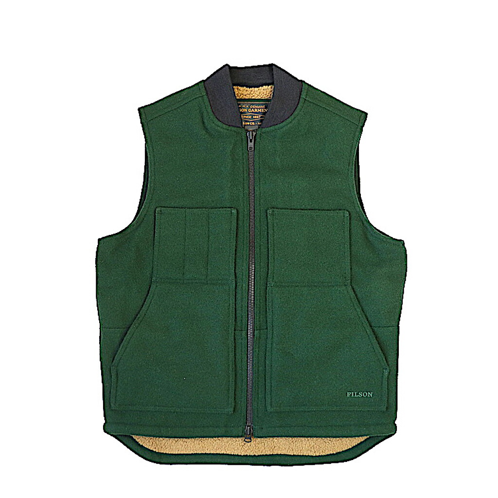 楽天市場】FILSON フィルソン 20199228 LINED MACKINAW WOOL WORK VEST