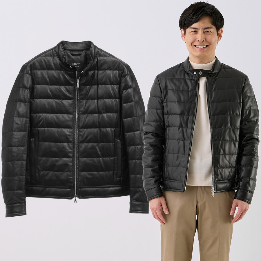 楽天市場】エンメティ シングルライダース ダウンジャケット Juri Down