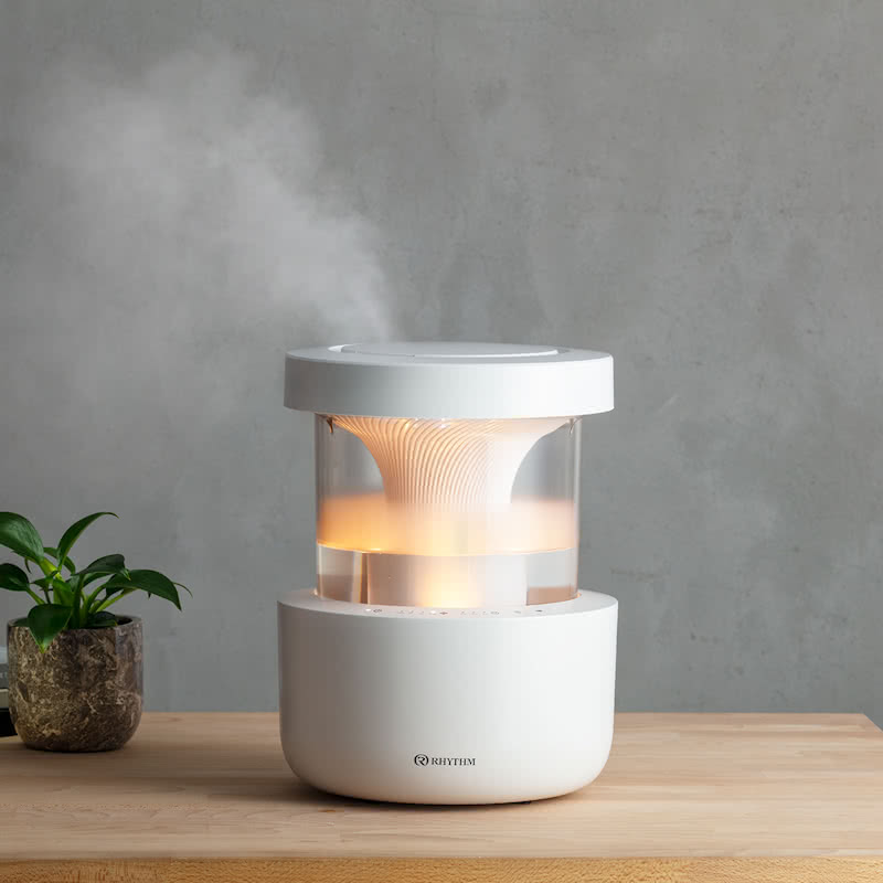 楽天市場】RHYTHM プールレス加湿器 MIST 300 9YYA23RH08 ライトグレー