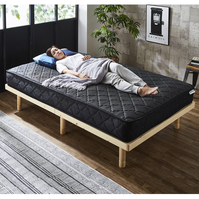 のぶ M092シングルスプリングマットレス カリモク製 幅975mm のぶ M092