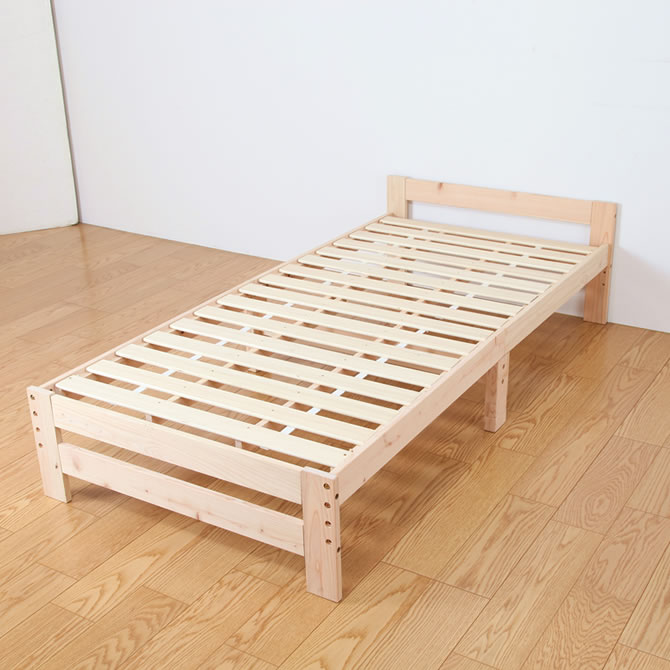 楽天市場】＼ポイント5倍☆28日まで！／ すのこベッド シングル 高さ3