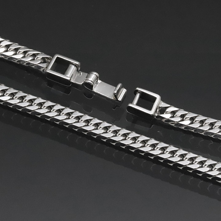 楽天市場】シルバー 喜平ブレスレット 6面ダブル 六面 シルバー925 9g