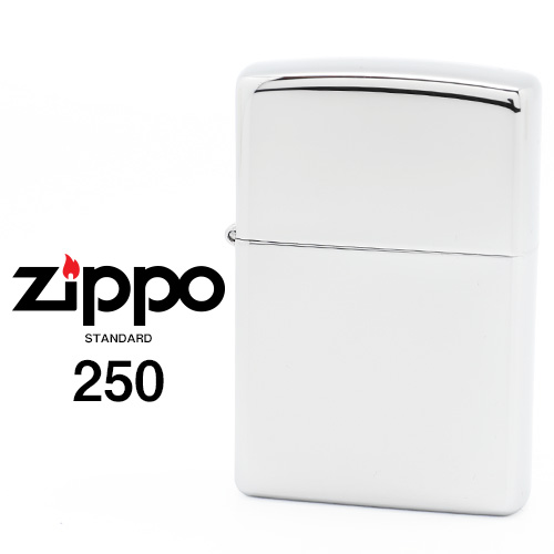 楽天市場】Zippo 250 ジッポー ZIPPO STANDARD スタンダード クローム