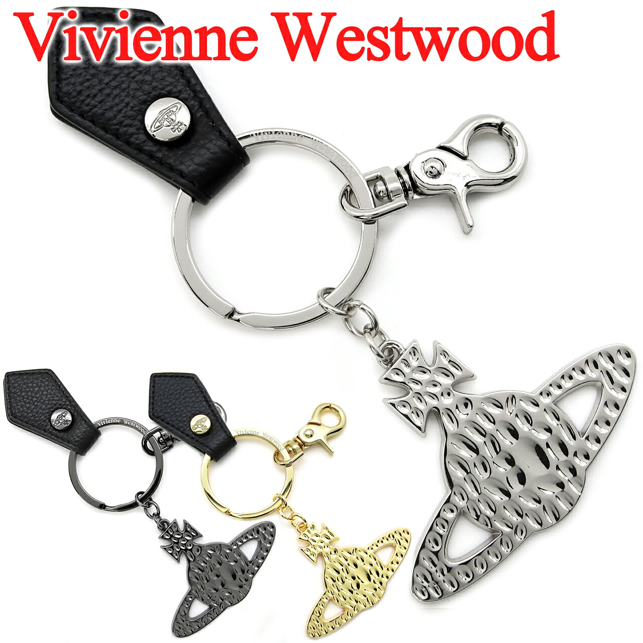 楽天市場】ヴィヴィアン キーリング レザーの通販