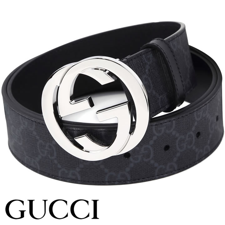 楽天市場】グッチ ベルト GUCCI Gバックル GGスプリームキャンバス