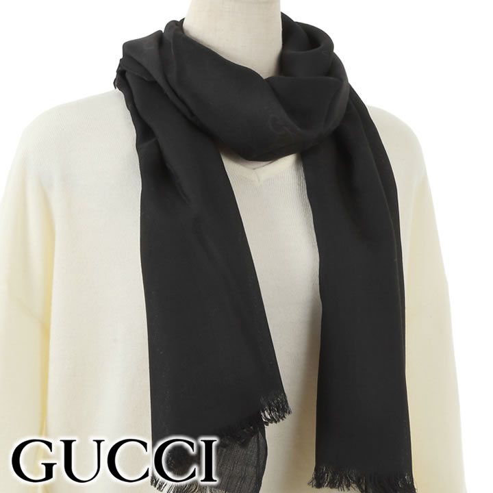 楽天市場】グッチ ストール GUCCI マフラー GG柄 ユニセックス 男女