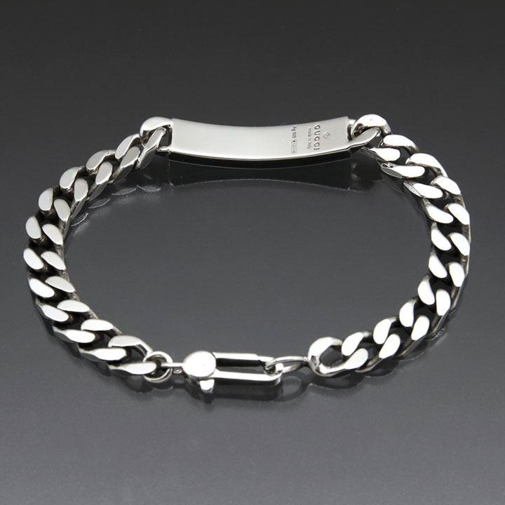 楽天市場】グッチ ブレスレット GUCCI ゴースト チェーンブレスレット