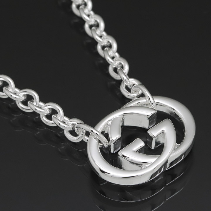 楽天市場】グッチ ネックレス GUCCI ペンダント シルバー アクセサリー