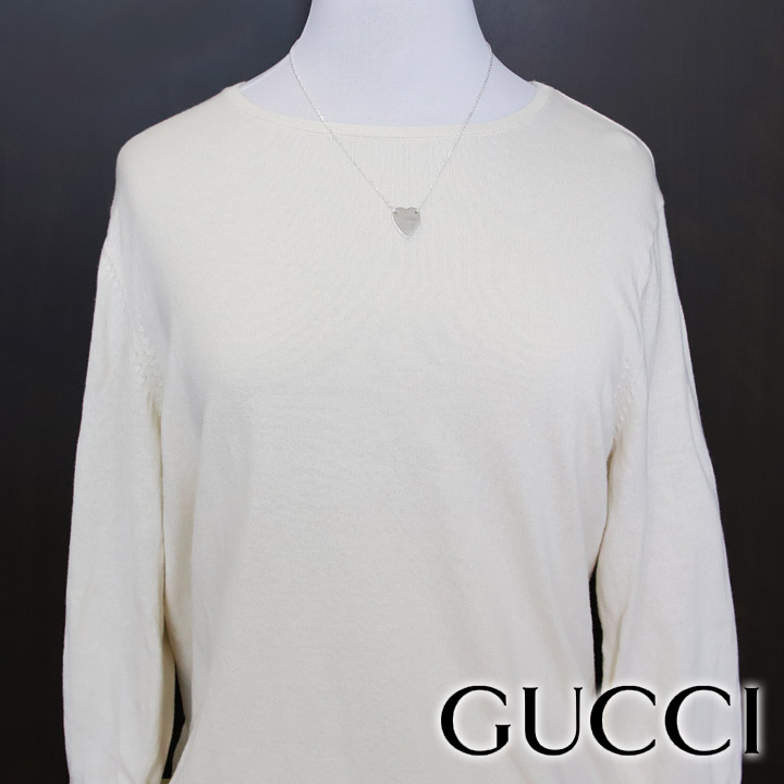 楽天市場】グッチ ネックレス GUCCI ペンダント シルバー アクセサリー