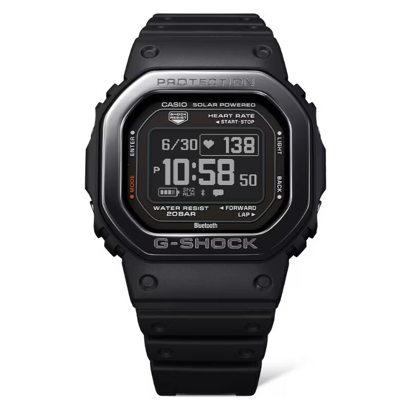 楽天市場】G-SHOCK G-SQUAD メタルベゼル DW-H5600MB-1JR ブラック