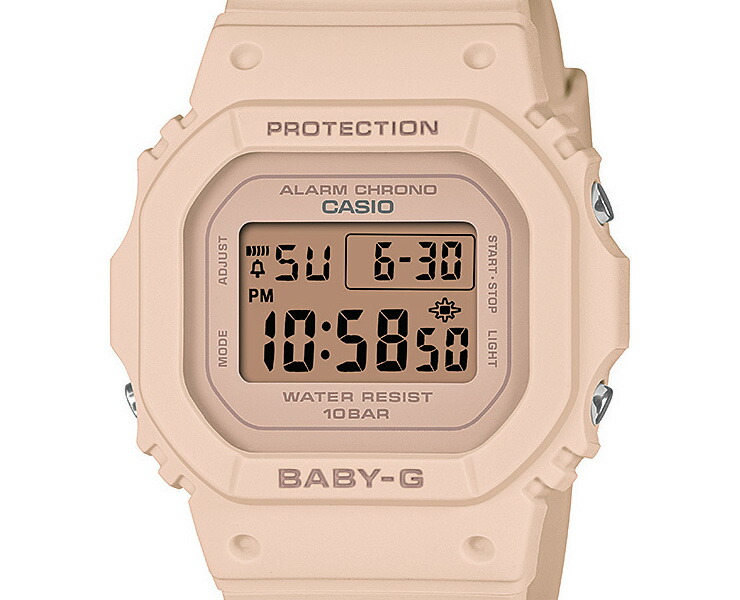 楽天市場】カシオ ベビーG ミニサイズ ピンク BGD-565U-4JF CASIO BABY