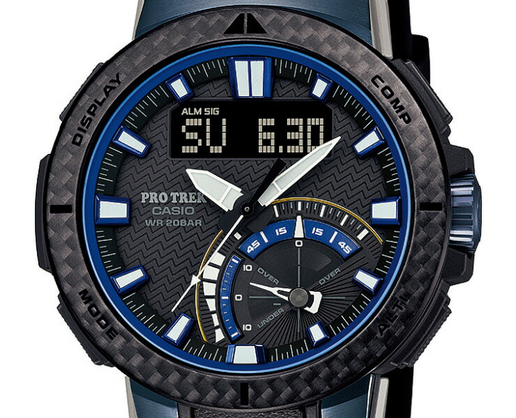 楽天市場】カシオ プロトレック 電波 ソーラー トリプルセンサー