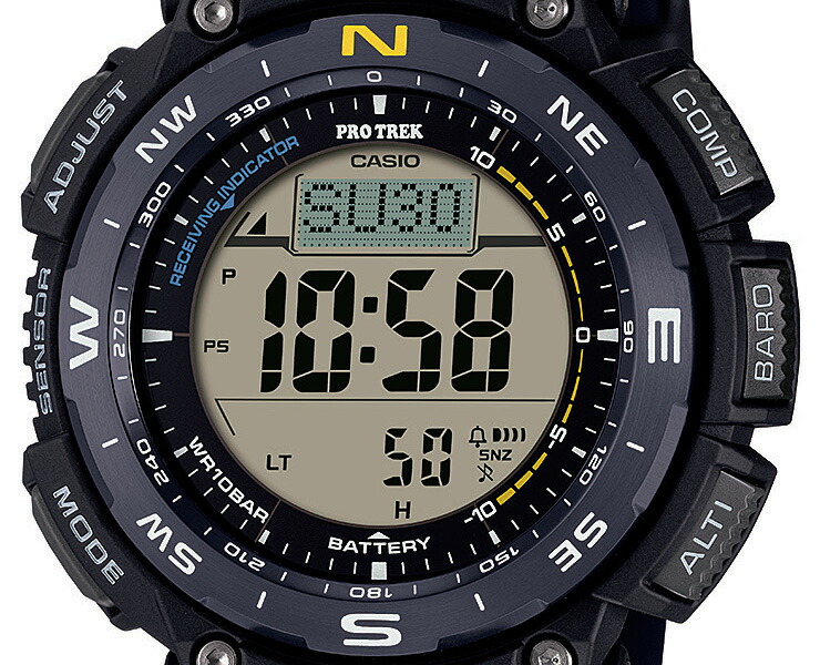 楽天市場】カシオ プロトレック 電波 ソーラー トリプルセンサー PRW