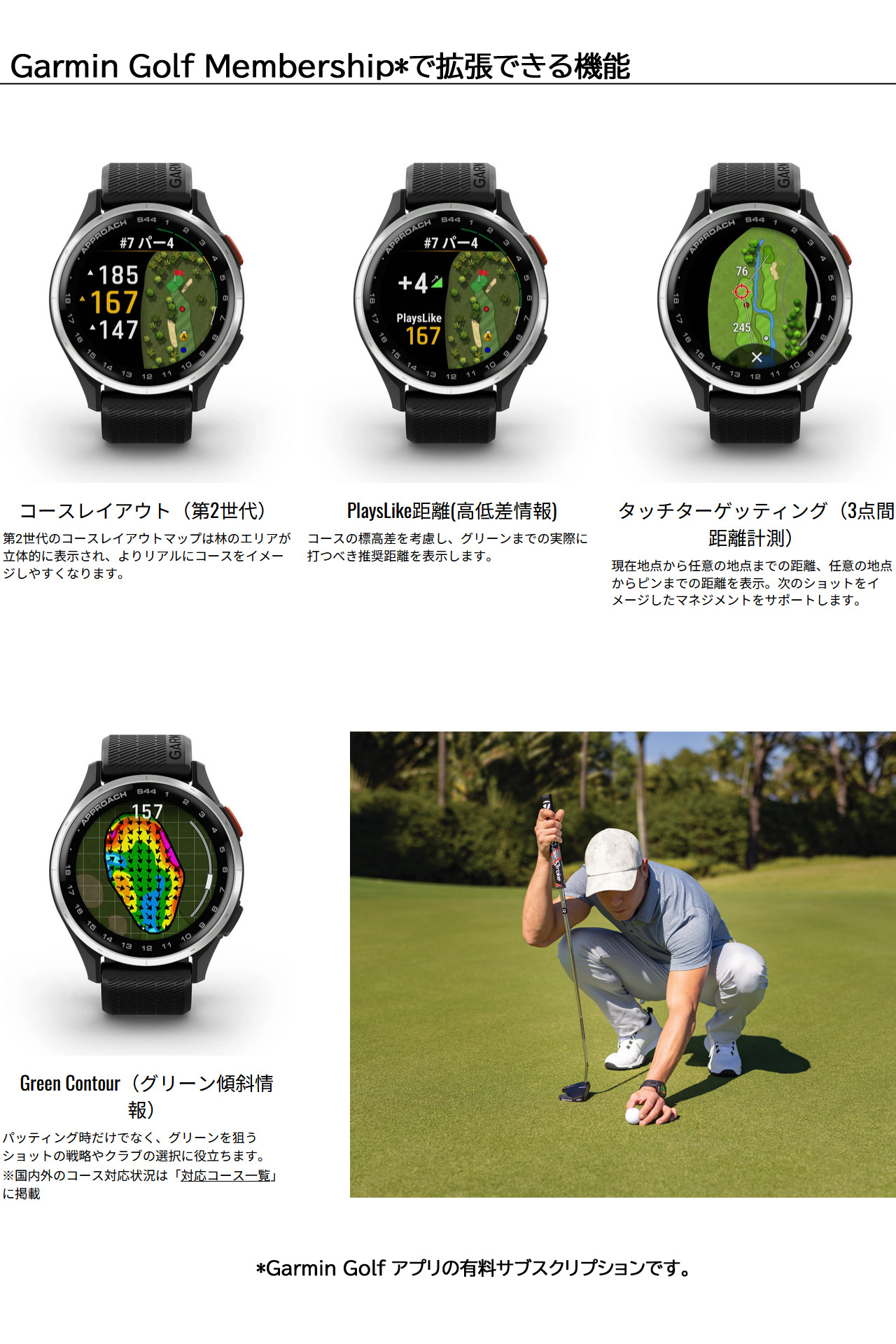 楽天市場】ガーミン GARMIN Approach S44 選べる2色 【取説サービス