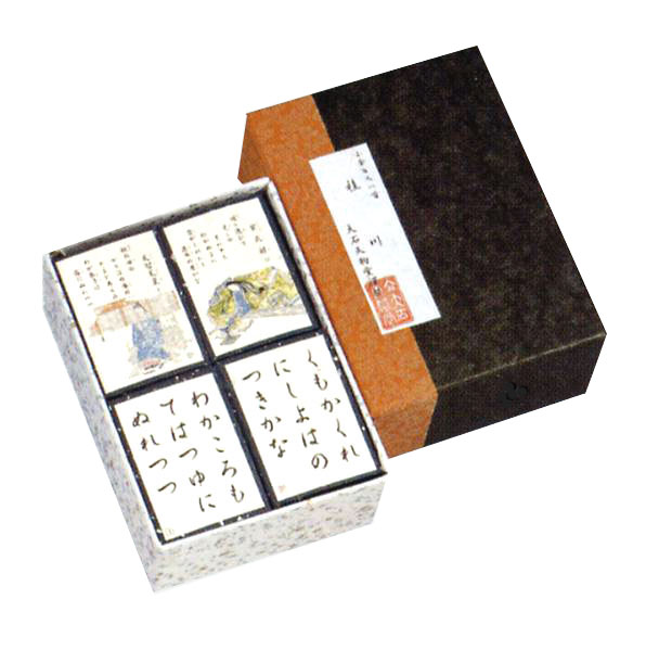 楽天市場】かるた 小倉百人一首 草書体 桂川 絵・冷泉為恭（寛政12年