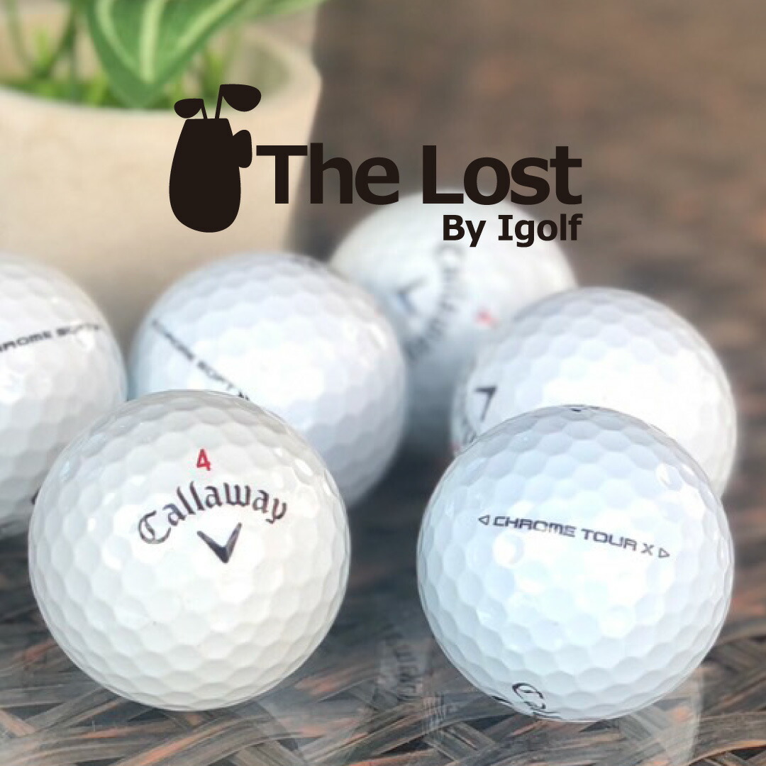 楽天市場】ゴルフボール ロストボール Callaway キャロウェイ CHROME