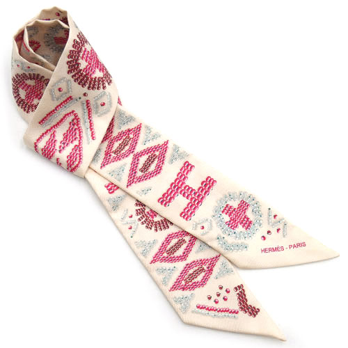 楽天市場】中古 エルメス スカーフ HERMES シルク ツイリー KELLY EN