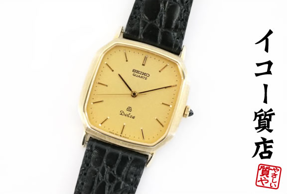 楽天市場】セイコー ☆極希少 ドルチェ 9641-5020 クオーツ 10K×SS