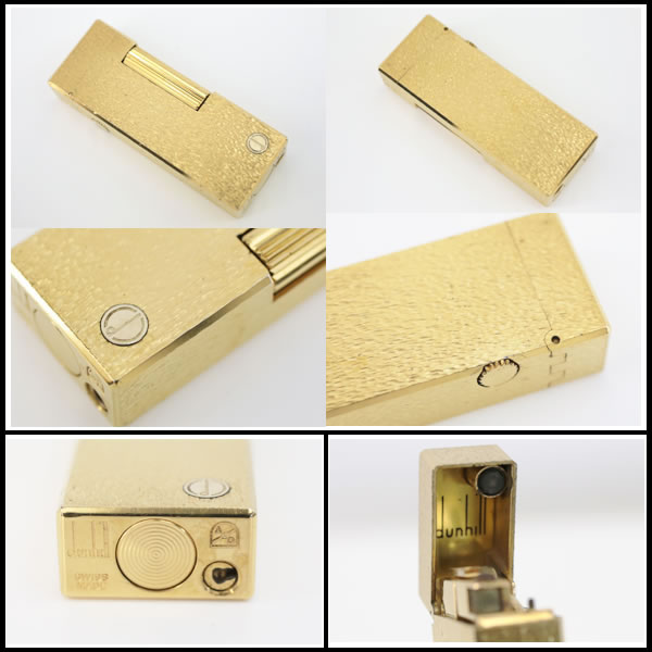 楽天市場】ダンヒル ☆希少 着火良好 ローラガスライター モザイク柄